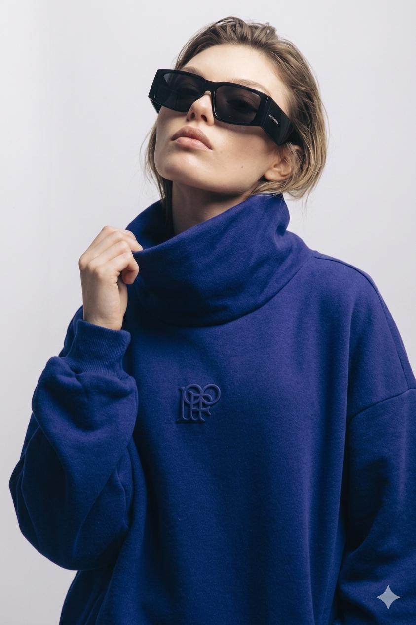 WOMENS 90´S MOCK NECK SWEATSHIRT