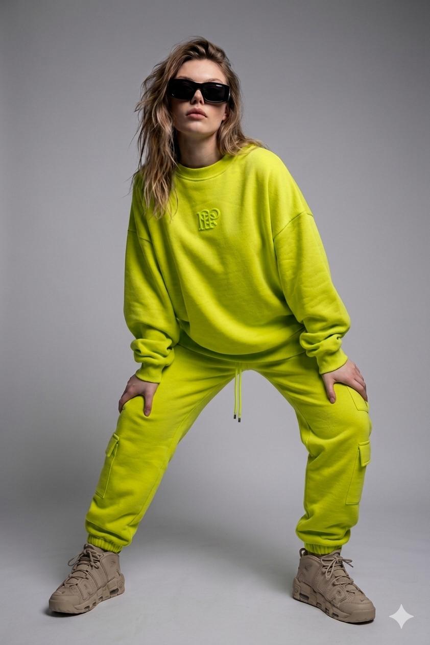 WOMENS 90´S CARGO SWEATPANTS
