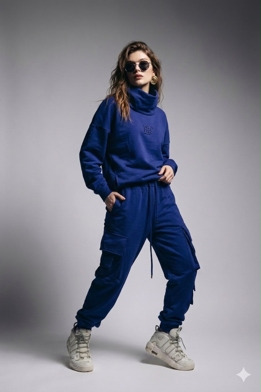 WOMENS 90´S CARGO SWEATPANTS