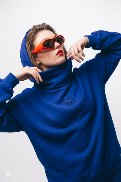 WOMENS 90´S MOCK HOODIE