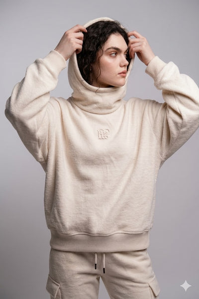 WOMENS 90´S MOCK HOODIE